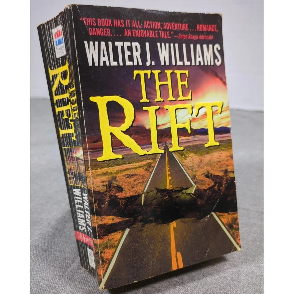 The Rift Walter J. Williams VTG 1999‎ 1st Printing Harper Prisim Mass Market PB